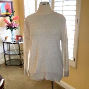 Splendid Woman’s Oatmeal Knit Sweater Size L -XL Tall NWOT
